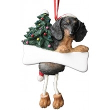 Dachshund Dangling Legs Dog Ornament